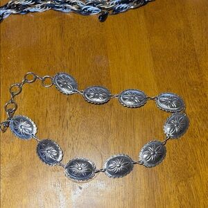 Silver Concho Belt
